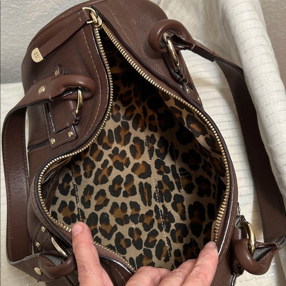 Kate Spade Brown Leather Satchel - Picture 7 of 13